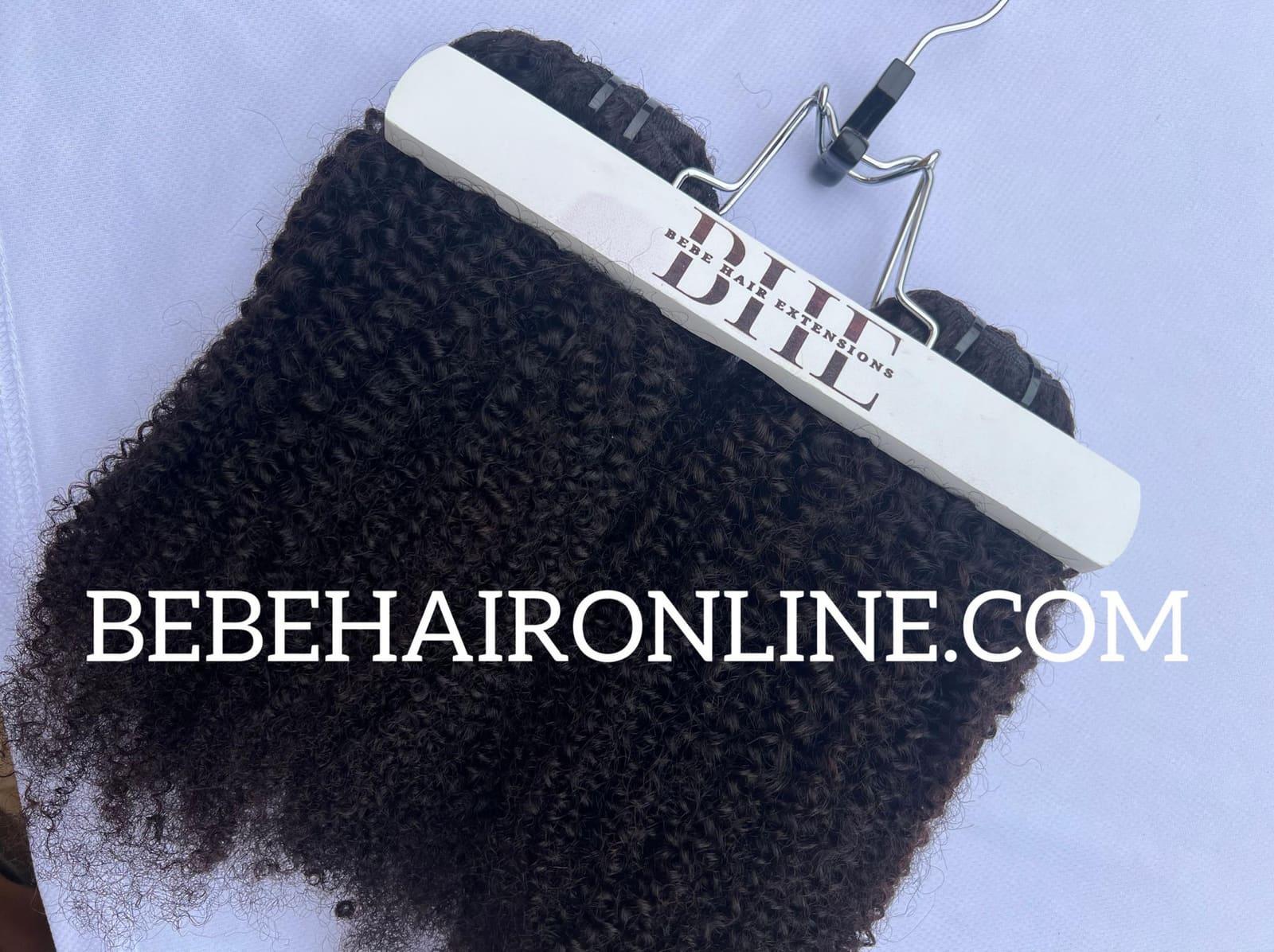 Afro Curly Human Hair Bundles