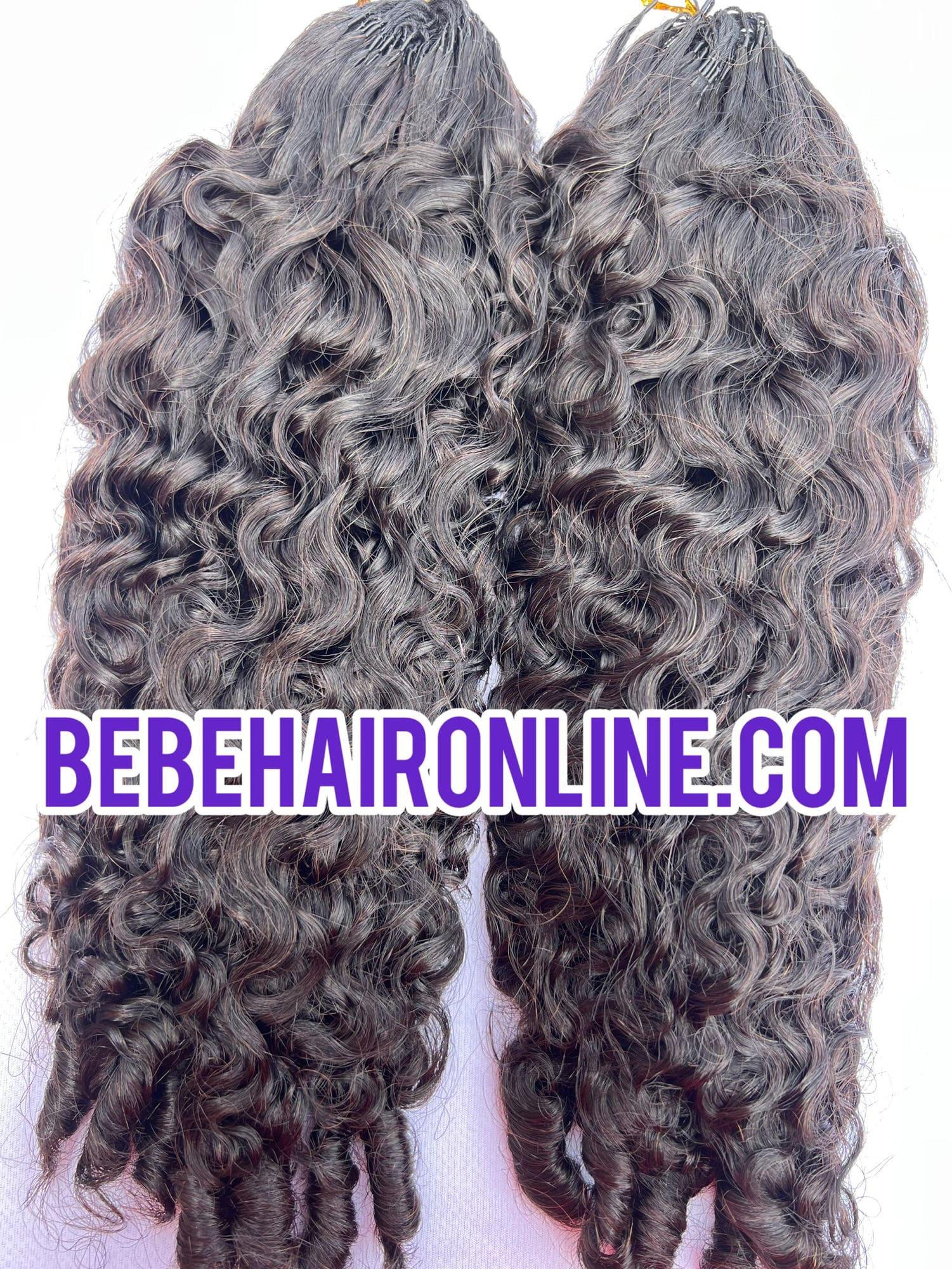 Feather Crochet Burmese Human Hair